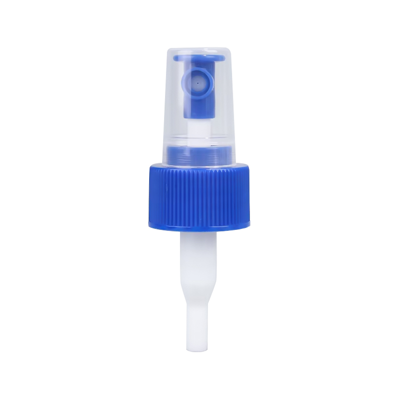 Pulverizator albastru cu pompă cu degetul mic