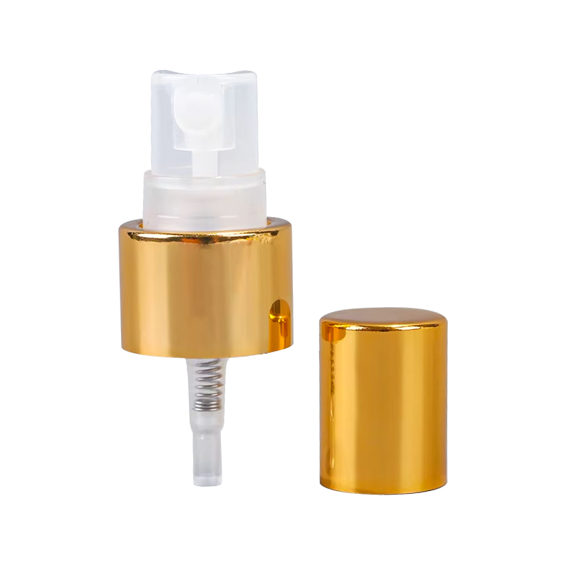 Pulverizator de ceață fină sigilată din aur strălucitor