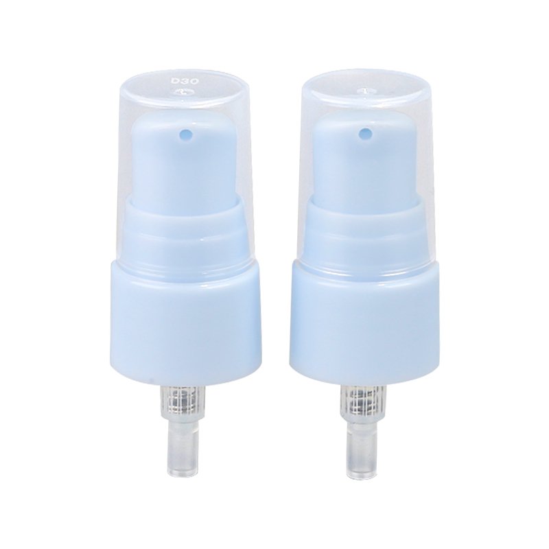 Pompa transparentă de cremă cosmetică în vid